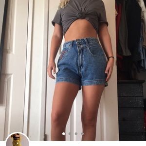 High waisted Unionbay denim shorts